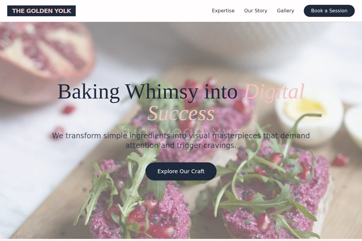 Bake Food Styling